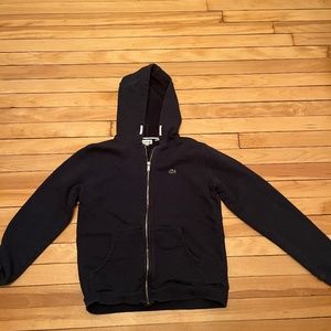 Lacoste hooded sweatshirt